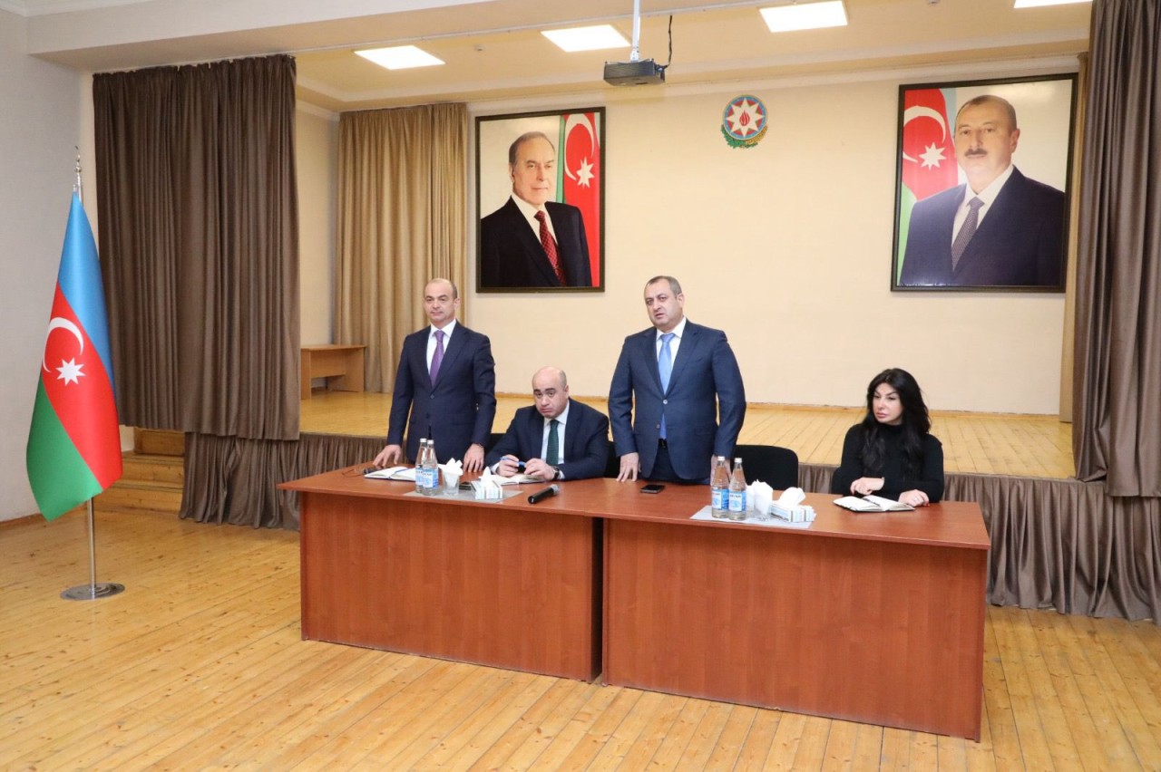 İcra başçısı Adil Əliyev səyyar qəbul keçirdi - FOTOLAR